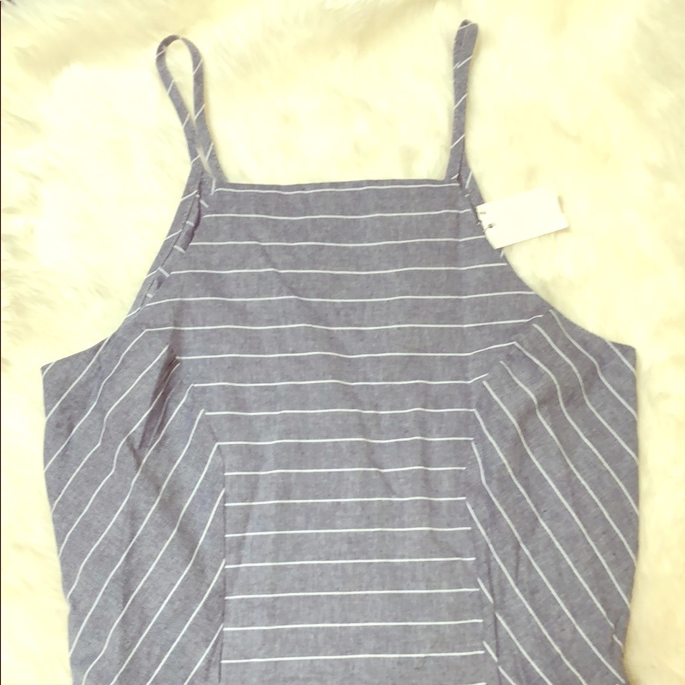 Beautiful Blue & White Romper
